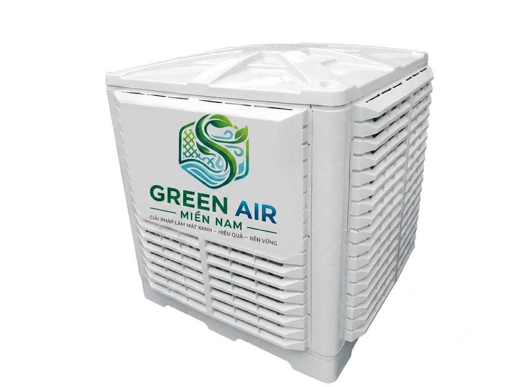 QUẠT LÀM MÁT CÔNG NGHIỆP GREEN AIR – LƯU LƯỢNG GIÓ 18.000 m³/h – GIẢI PHÁP LÀM MÁT HIỆU QUẢ CHO NHÀ XƯỞNG VÀ KHÔNG GIAN MỞ