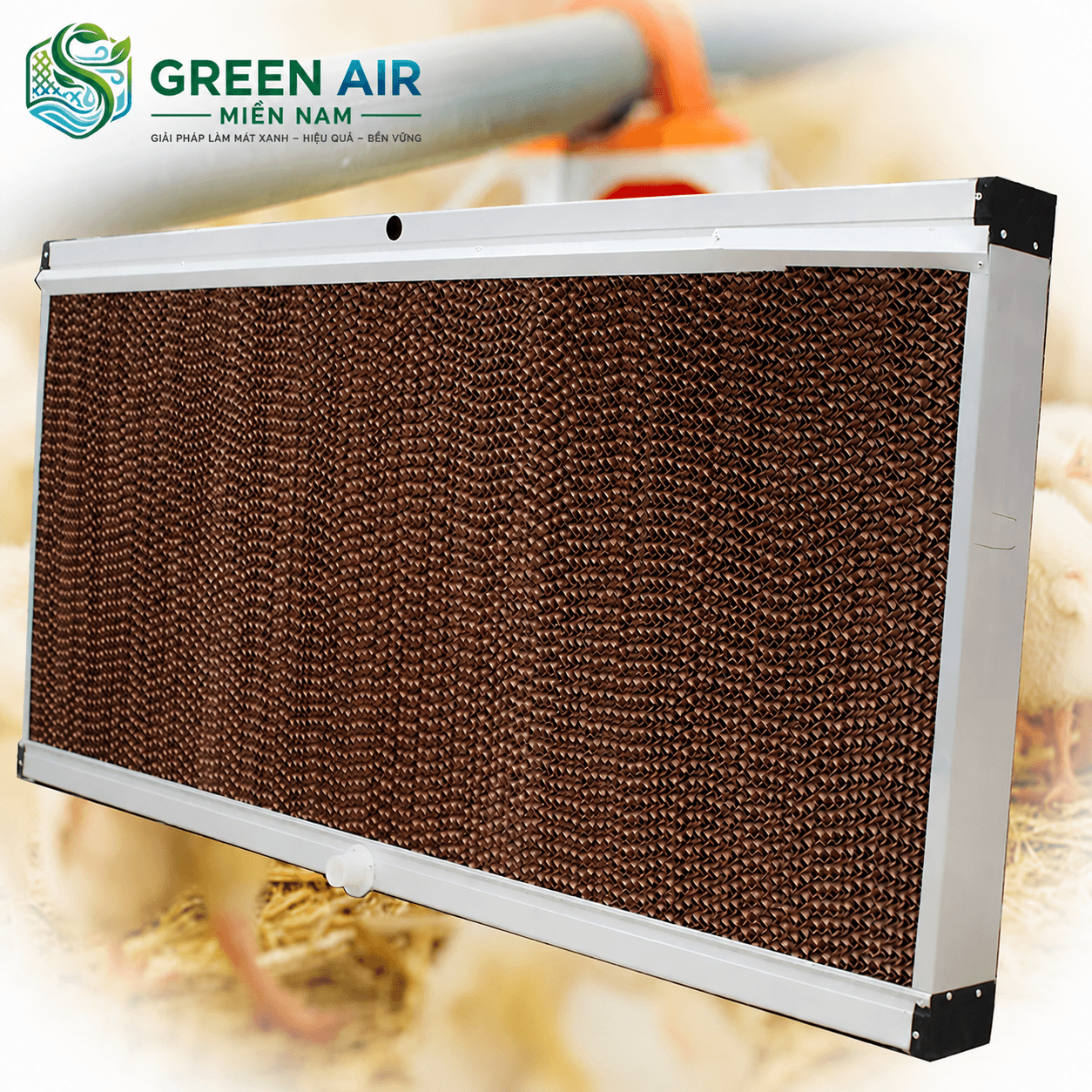 Khung Làm Mát Cooling Pad Theo Yêu Cầu – Giải Pháp Tối Ưu Cho Hệ Thống Làm Mát Công Nghiệp