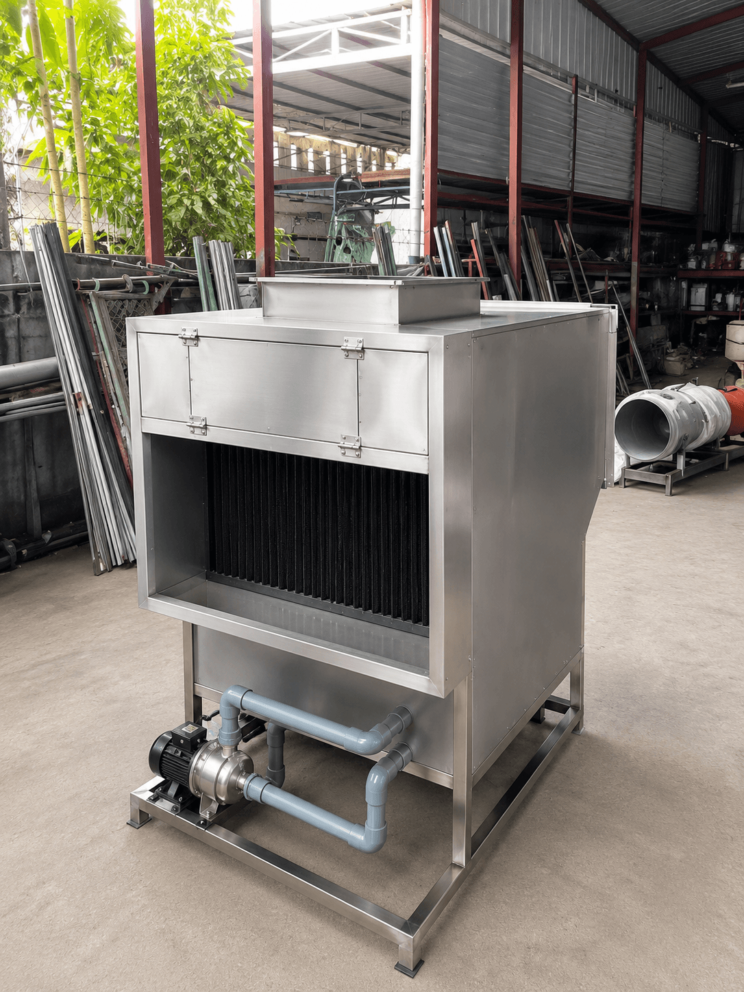 Thiết Bị Xử Lý Khí Thải Bụi Sơn cho Buồng Sơn OtoGreen Air MN 