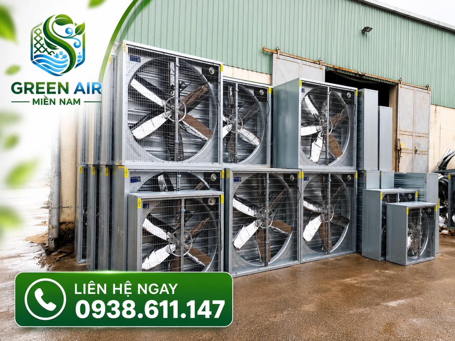 QUẠT THÔNG GIÓ CÔNG NGHIỆP GA-1380 – LƯU LƯỢNG GIÓ 48.000 m³/h – GIẢI PHÁP THÔNG GIÓ LƯU LƯỢNG LỚN CHO NHÀ XƯỞNG VÀ CÔNG TRÌNH CÔNG NGHIỆP