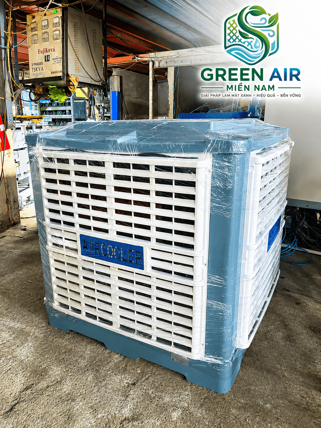 Máy Làm Mát Công Nghiệp Air Cooler Cho Nhà Xưởng | Green Air Miền Nam